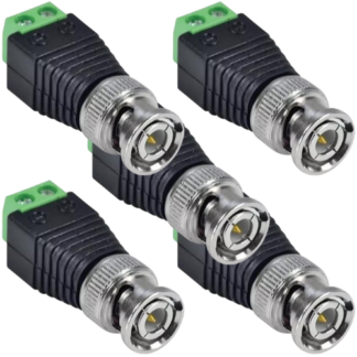 CONECTOR BNC BORNE 5 UNID.