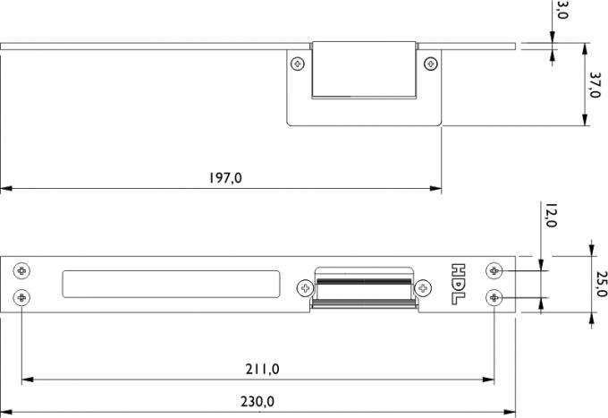 FECHO ELÉTRICO FEC-91 HDL