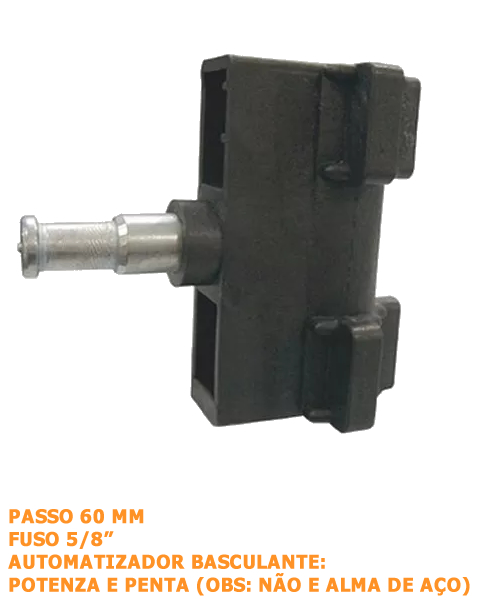 PORCA ACIONADORA BV POTENZA 5/8" PASSO 60MM 5 ENTRADAS PPA